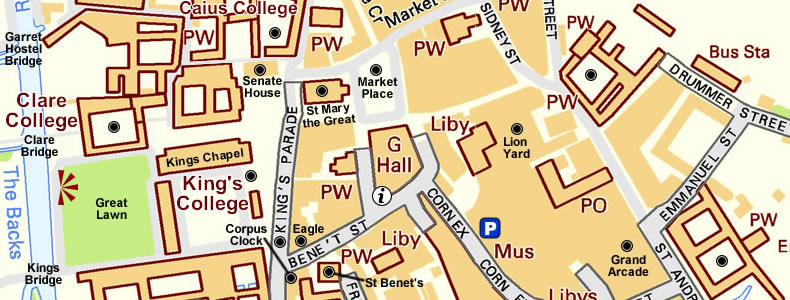 Cambridge Map