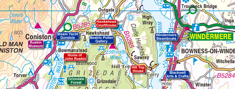 Lake District Map