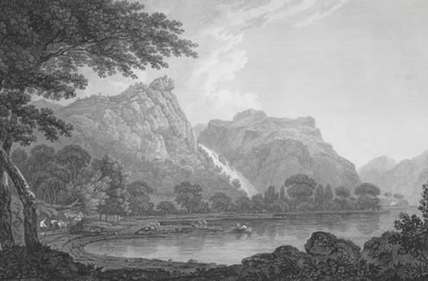 Lodore Falls c1800