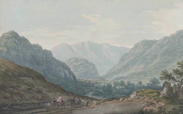 Six Mile Stone c1800