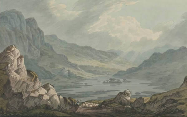 Rydal Water c1800