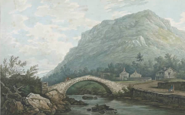 Rydal Bridge c1800