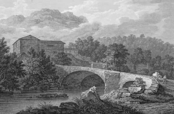 Brathay Bridge Ambleside c1800